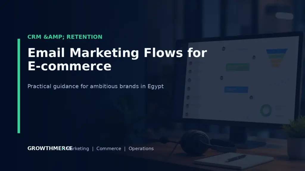 Email Marketing Flows for E-commerce — Growthmerce digital marketing agency in Egypt