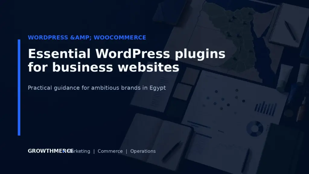 Essential WordPress plugins for business websites — Growthmerce digital marketing agency in Egypt