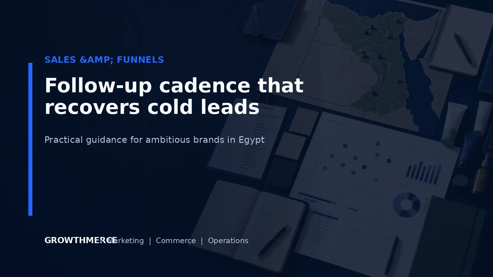 Follow-up cadence that recovers cold leads — Growthmerce digital marketing agency in Egypt
