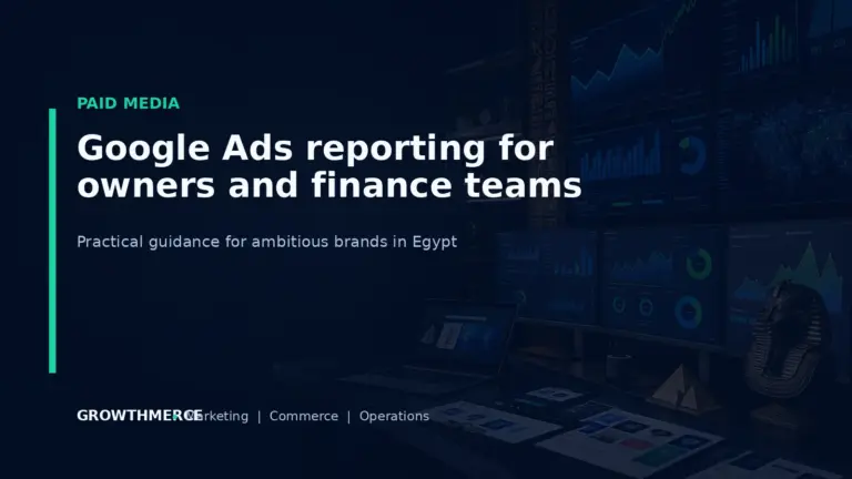 Google Ads reporting for owners and finance teams