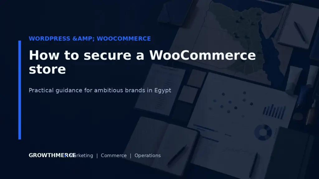 How to secure a WooCommerce store — Growthmerce digital marketing agency in Egypt