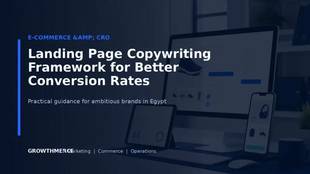 Landing Page Copywriting Framework for Better Conversion Rates — Growthmerce digital marketing agency in Egypt