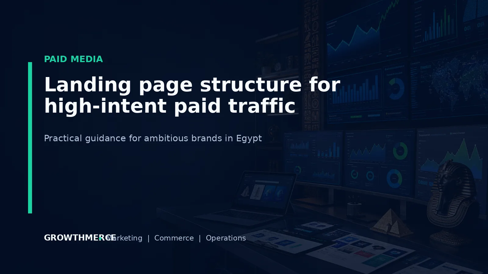Landing page structure for high-intent paid traffic — Growthmerce digital marketing agency in Egypt