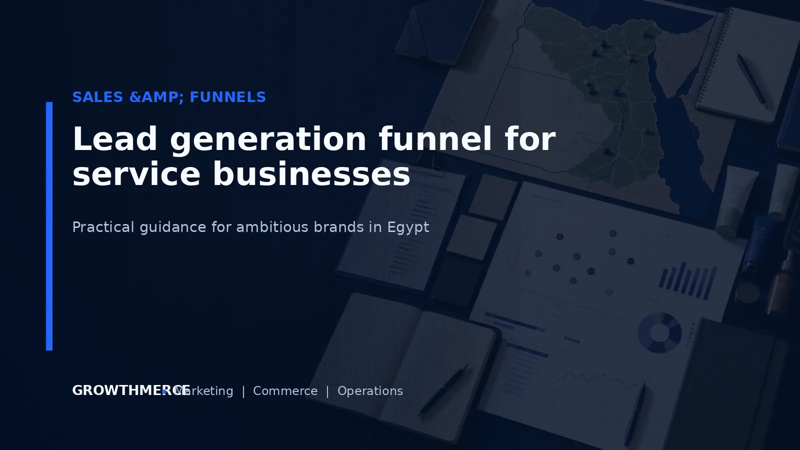Lead generation funnel for service businesses — Growthmerce digital marketing agency in Egypt