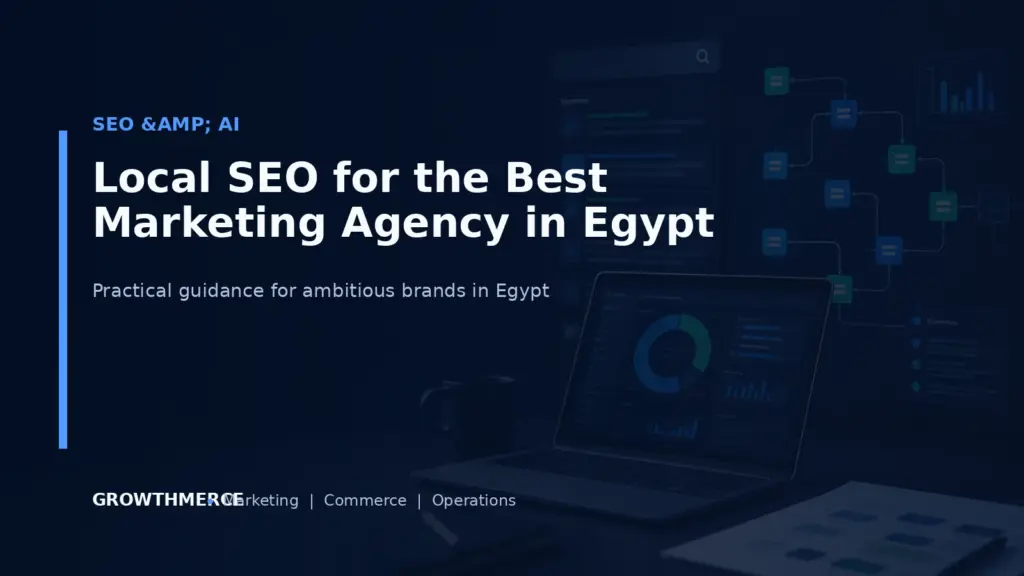 Local SEO for the Best Marketing Agency in Egypt — Growthmerce digital marketing agency in Egypt