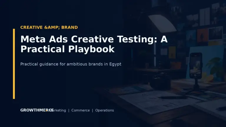 Meta Ads Creative Testing: A Practical Playbook