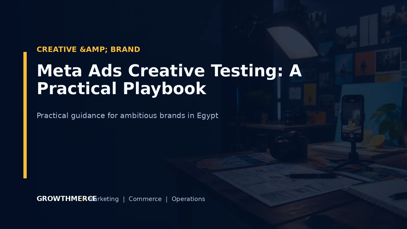 Meta Ads Creative Testing: A Practical Playbook — Growthmerce digital marketing agency in Egypt