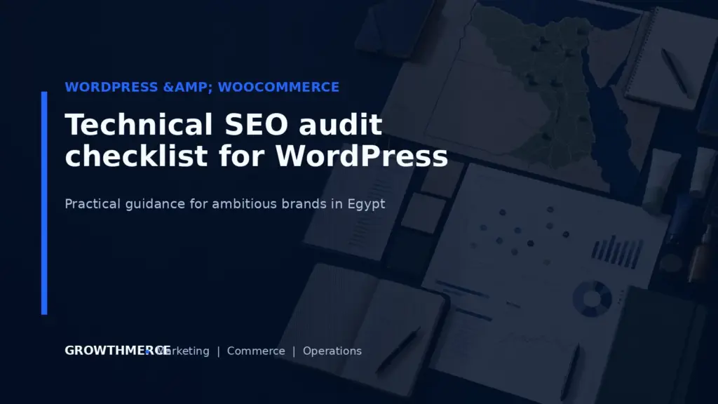 Technical SEO audit checklist for WordPress — Growthmerce digital marketing agency in Egypt