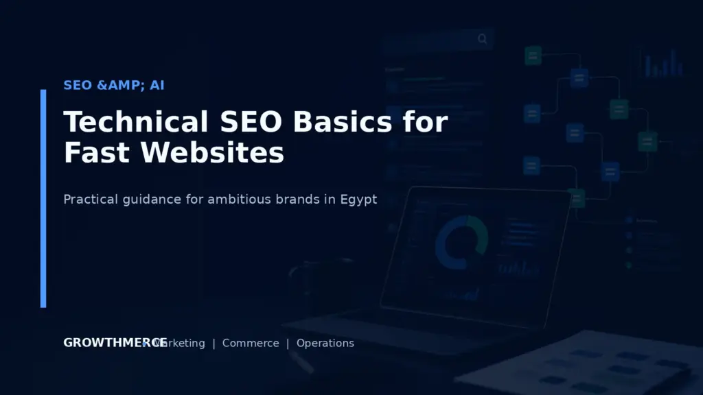 Technical SEO Basics for Fast Websites — Growthmerce digital marketing agency in Egypt