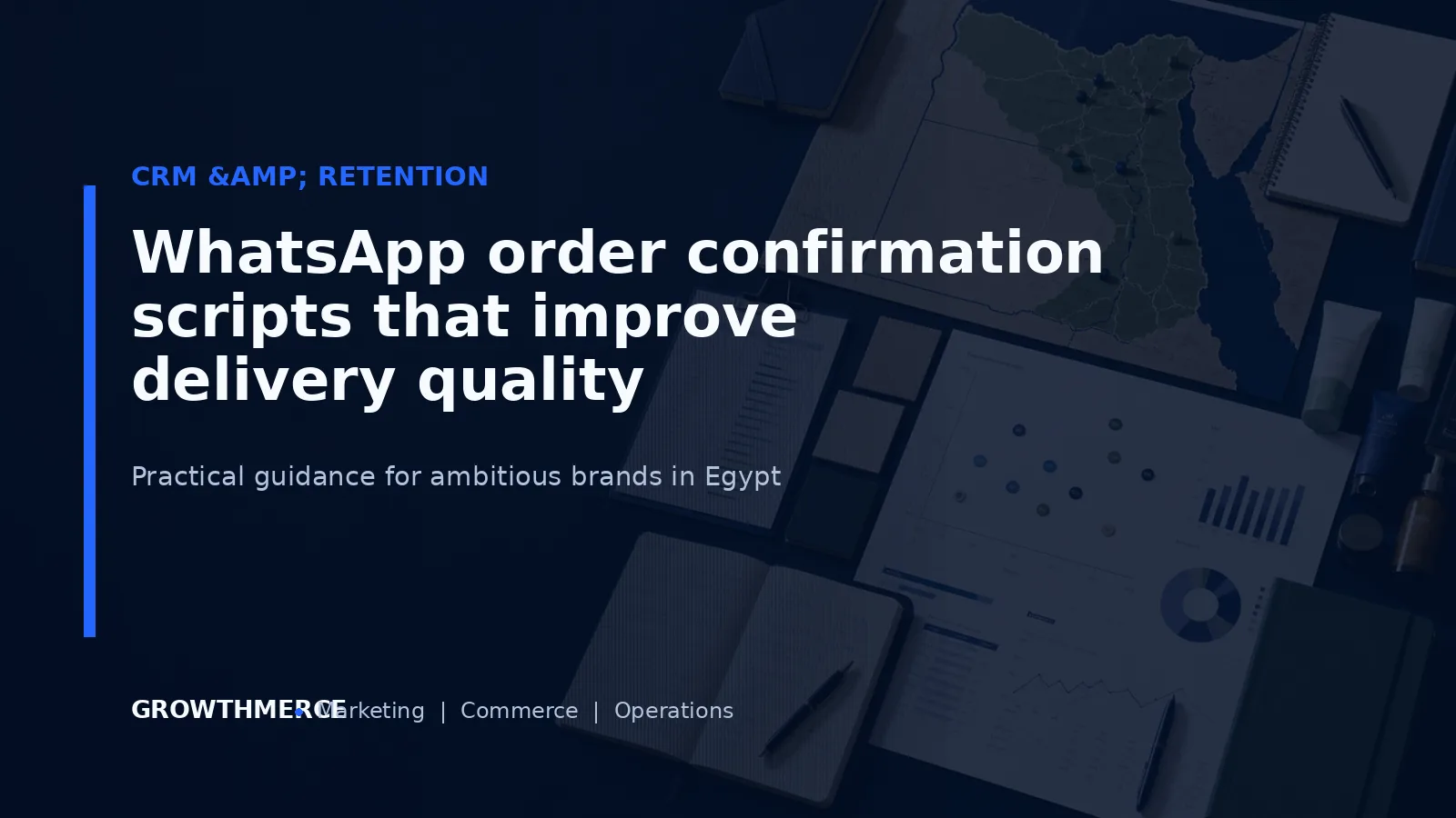 WhatsApp order confirmation scripts that improve delivery quality — Growthmerce digital marketing agency in Egypt