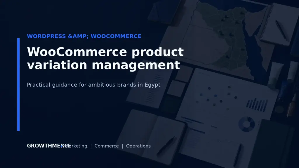 WooCommerce product variation management — Growthmerce digital marketing agency in Egypt