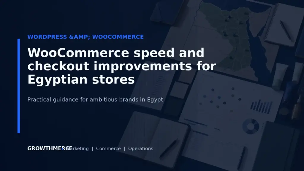 WooCommerce speed and checkout improvements for Egyptian stores — Growthmerce digital marketing agency in Egypt