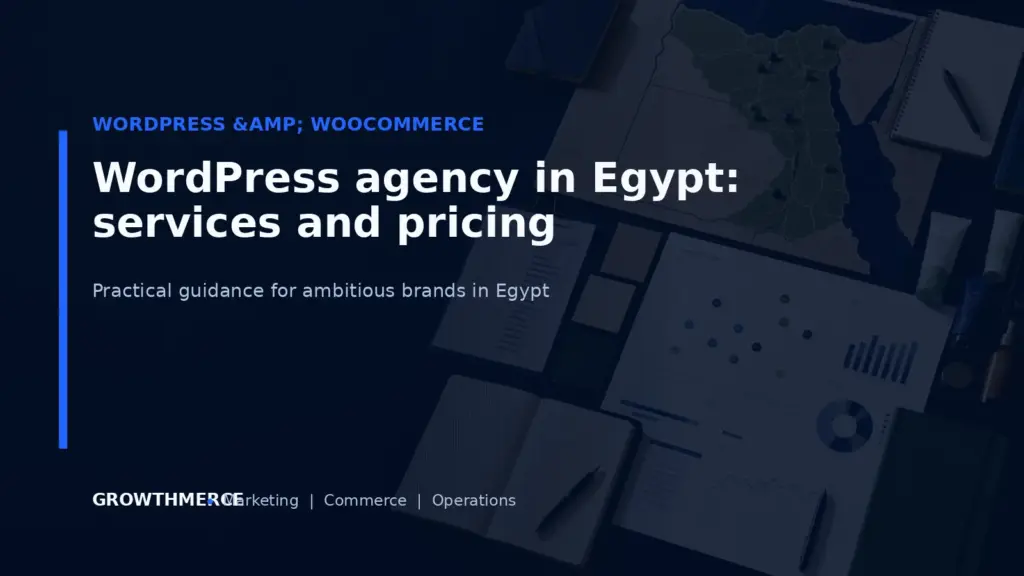 WordPress agency in Egypt: services and pricing — Growthmerce digital marketing agency in Egypt