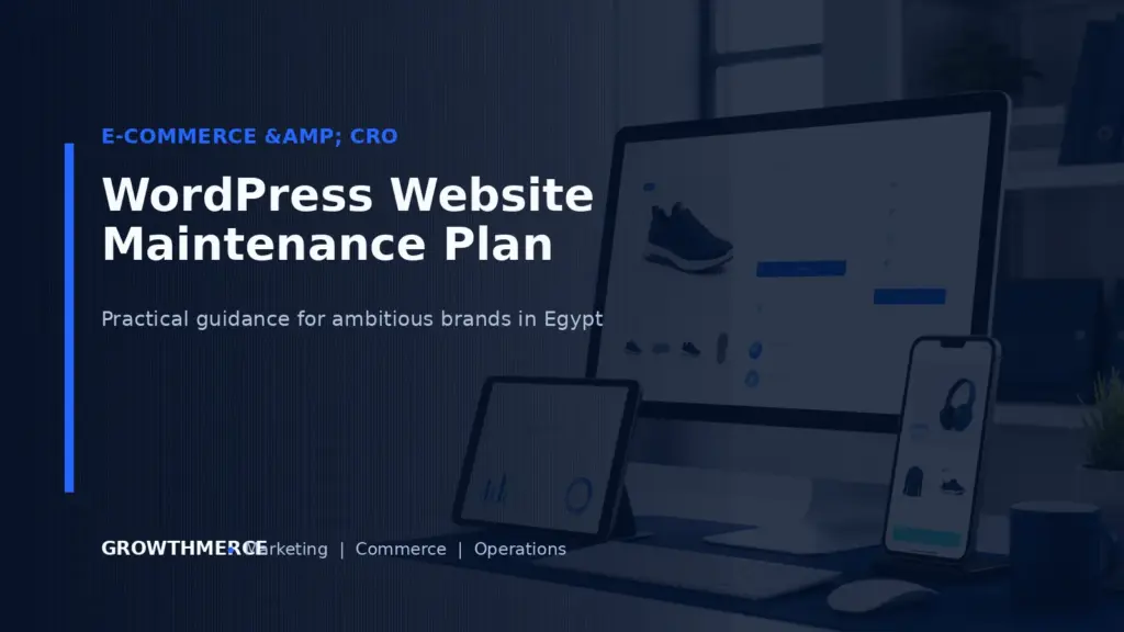 WordPress Website Maintenance Plan — Growthmerce digital marketing agency in Egypt